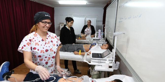 Büyükşehir’in Öğrencilere Kalp Taraması Devam Ediyor