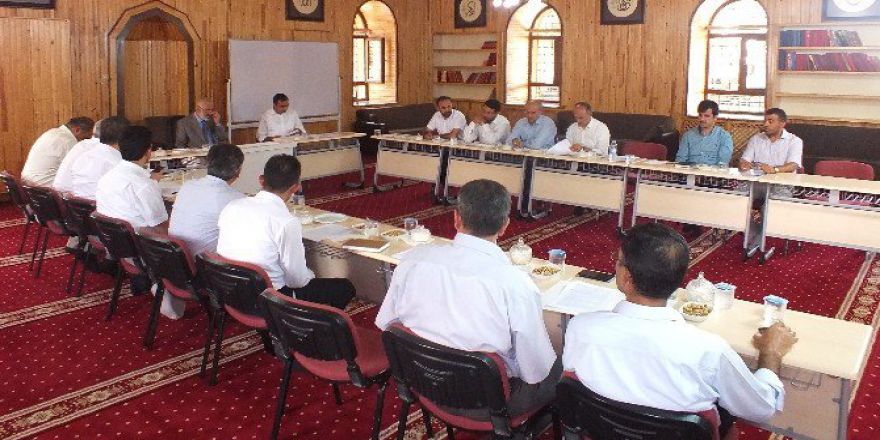 Van’da İlçe Müftüleri Toplantısı