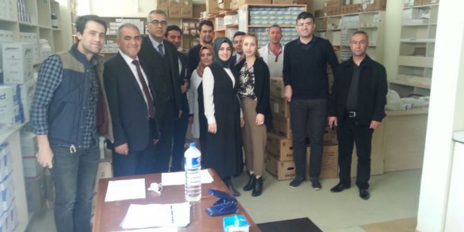 Genel Sekreter Erdoğan Öz’den İlçe Devlet Hastanelerini İnceleme