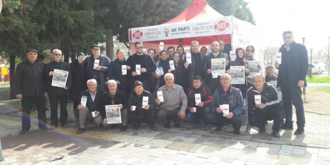 Ak Parti Kepez Belde Teşkilatı’ndan ‘Evet’ Çadırı