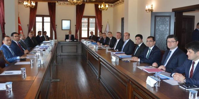 Vali Yıldırım, Siyasi Parti Temsilcileri İle Bir Araya Geldi