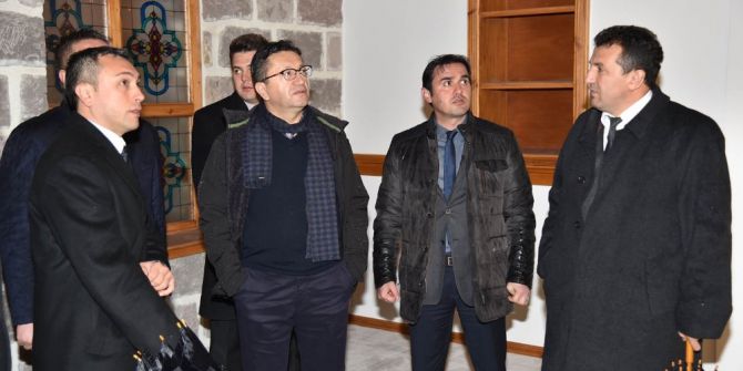 Başkan Tiryaki Şantiyeleri Denetledi