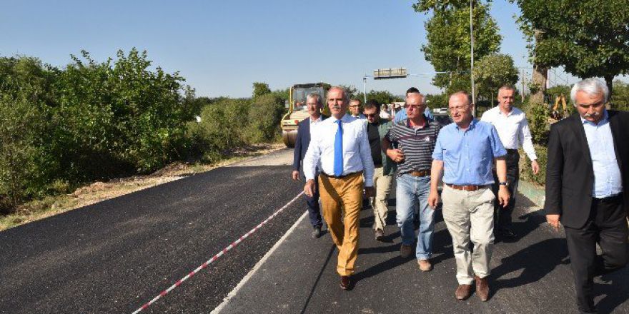 Yenice’nin Yolları Büyükşehir İle Güzelleşiyor