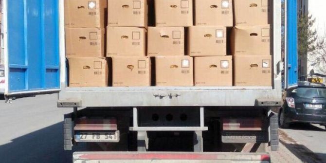 Sivas’ta 5 Ton 355 Kilo Kaçak Tütün Ele Geçirildi