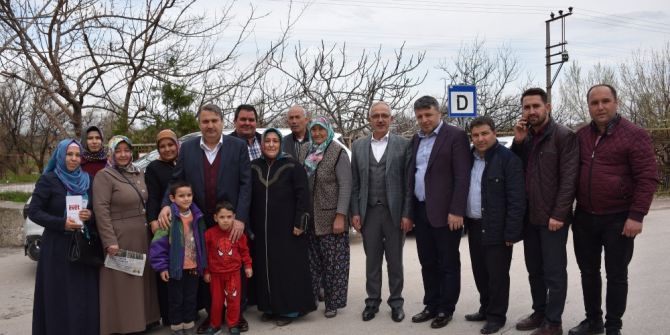 Başkan Çerçi, Barbaros Mahallesi Sakinleriyle Buluştu