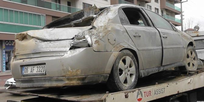 Kulu’da Otomobil Takla Attı: 1 Yaralı