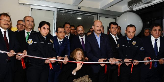 Bakan Soylu, Çarşı Karakolunu Açtı