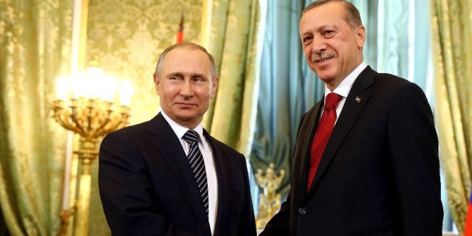 Cumhurbaşkanı Erdoğan, Putin İle Heyetler Arası Toplantıda Bir Araya Geldi