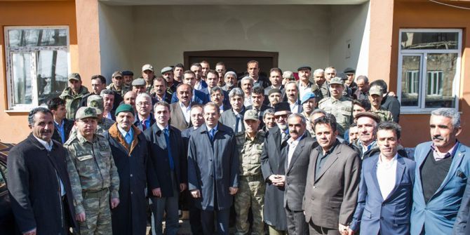 Vali Ve Büyükşehir Belediye Başkan Vekili Taşyapan’ın, Çatak Ziyareti