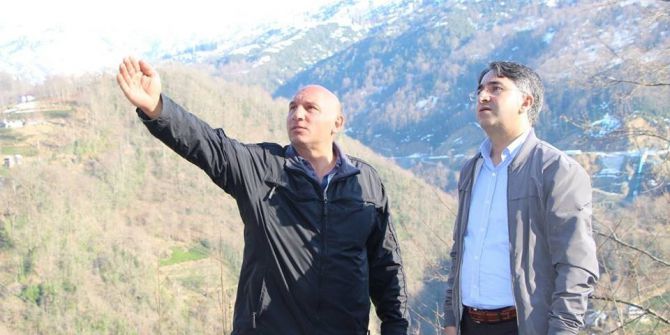 Arhavi Kaymakamı Şeref Aydın’dan Köylere Ziyaret