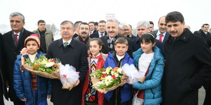 Bakan Ahmet Arslan Ve İsmet Yılmaz Kars’ta
