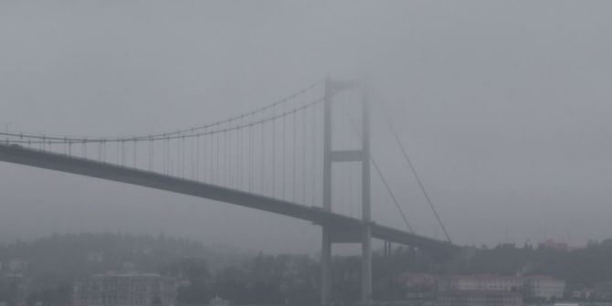 İstanbul’da Sis Etkili Oluyor