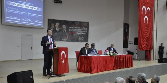 Mhp’li Parsak: "1982 Darbe Anayasası Yürürlüğe Girdiği Andan İtibaren Tartışmalı"