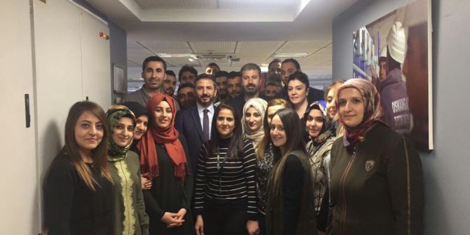 Tbmm Başkan Vekili Aydın’dan Çağrı Merkezine Ziyaret