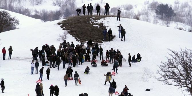 "Kışa Elveda Bahara Merhaba" Festivali Renkli Görüntüler Oluşturdu