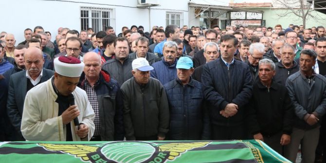Akhisar Belediyespor Şoförünü Son Yolculuğuna Uğurladı