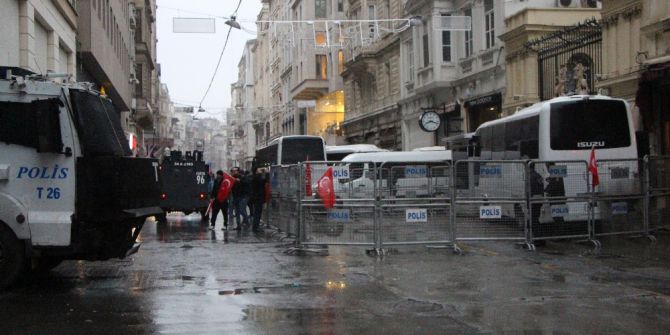 Hollanda Konsolosluğu Önündeki Güvenlik Önlemleri Devam Ediyor