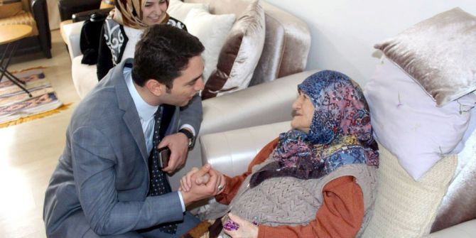 Kaymakamı Acar’dan Yaşlılara Ziyaret