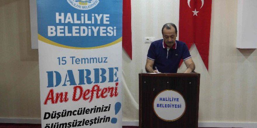 Şanlıurfalıların Darbe Anıları Kitaplaştırılıyor