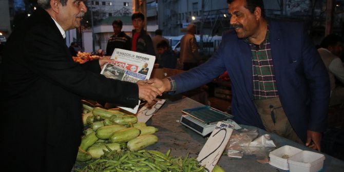 Başkan Demirkol Evet Turunu Hafta Sonu Da Sürdürdü