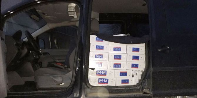 Mardin’de 22 Bin 800 Paket Kaçak Sigara Ele Geçirildi