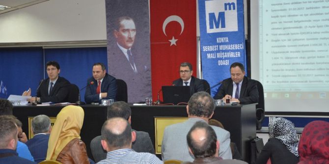 Konya Smmm Odasında Güncel Teşvikler Anlatıldı