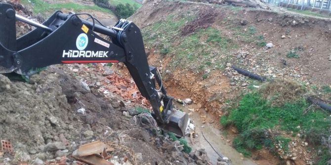 Mahallelinin Dere Taşkını Sorunu Çözüldü