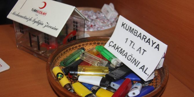 Kızılay’a Çakmak Yardımı