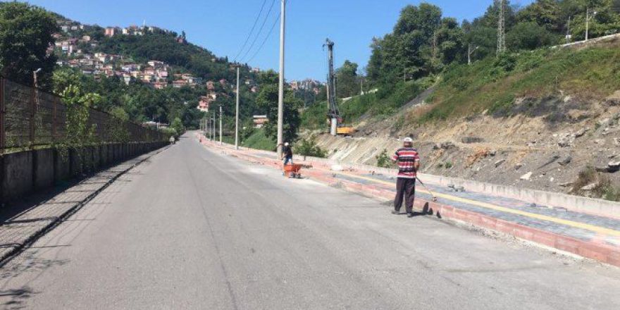 Şahin, İhsaniye Mahallesi’ndeki Kaldırım Çalışmalarını İnceledi