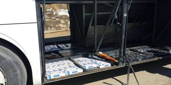 Hakkari’de Kaçak Sigara Operasyonu