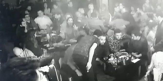 Bardaki Cinayet Kamerada