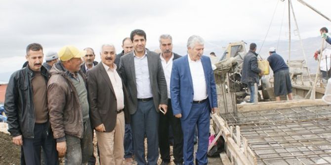 Petekkaya Köyü Taziye Evi Temeli Atıldı