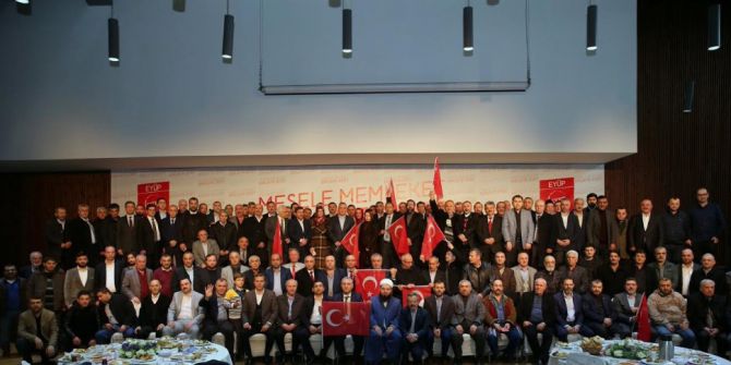 Eyüp’te 400 Stk ‘Evet Platformu’ Kurdu