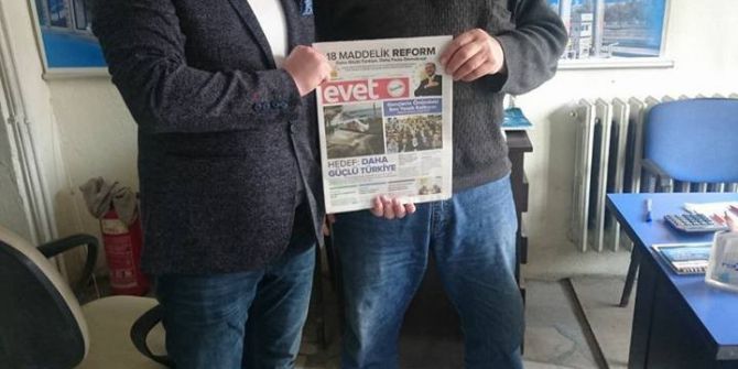 Ak Gençlerin Referandum Mesaisi