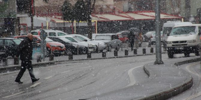 Konya’da Mart Ayında Kar Sürprizi