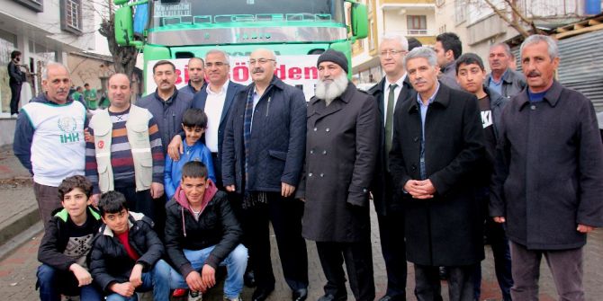 Bingöl’den Suriye’ye 12’inci Yardım Tırı Yola Çıktı