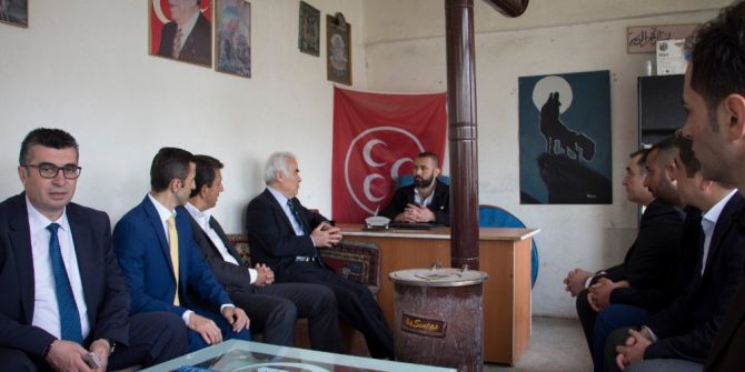 Ak Parti’den Mhp’ye Ziyaret