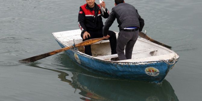 Oltaya Takılan Martıyı İtfaiye Kurtardı