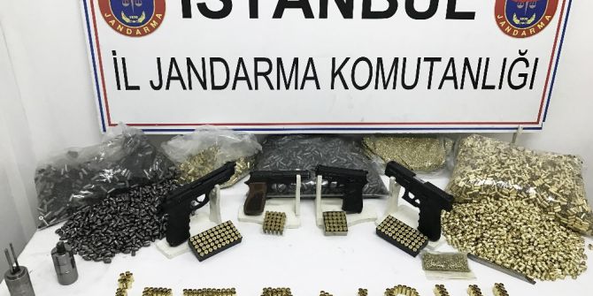 Zeytinburnu’nda Mermi Üreten İş Yerine Baskın