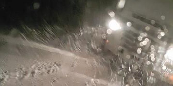 Malatya’dan Çıkan 45 Yolcu Karayolunda Mahsur Kaldı