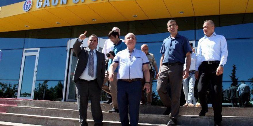 Gaün Rektörü Coşkun Basınla Vedalaştı