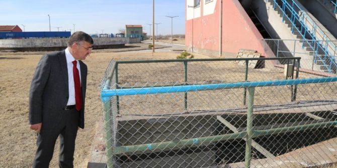 Niğde Belediyesi Arıtma Tesisi İçin Düğmeye Bastı