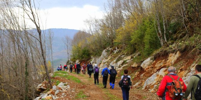 Doğaseverler Ulkaya Şelalesi’ni Keşfetti