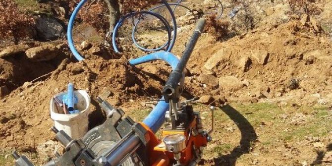 Eskiyen İçme Suyu Hatları Yenileniyor