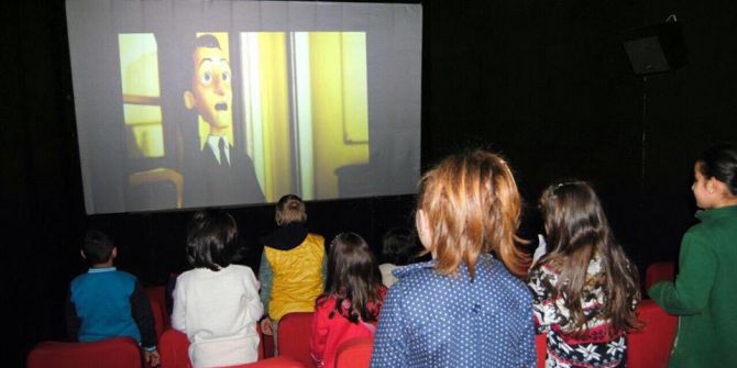 Hayatlarında İlk Defa Sinemaya Gittiler