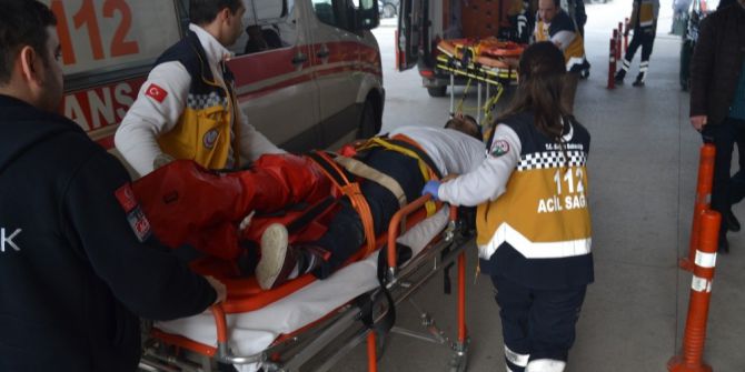 Kardeşlerin Feci Kazası Güvenlik Kamerasında