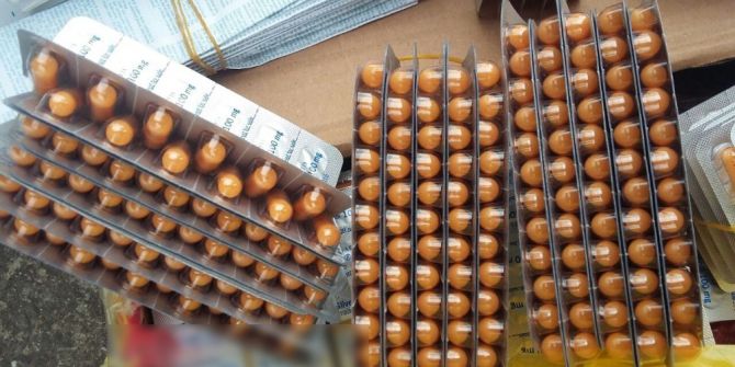 Bolu’da 75 Bin Liralık Kaçak İlaç Yakalandı