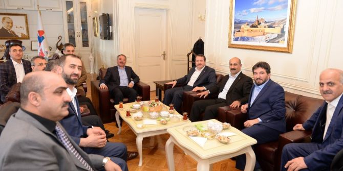 Sendika Başkanlarından Prof. Dr. Karabulut’a Ziyaret