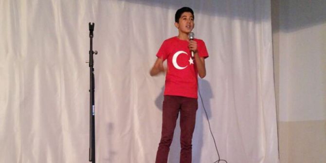 Pazarlar’da İstiklal Marşı Okuma Yarışması Düzenlendi