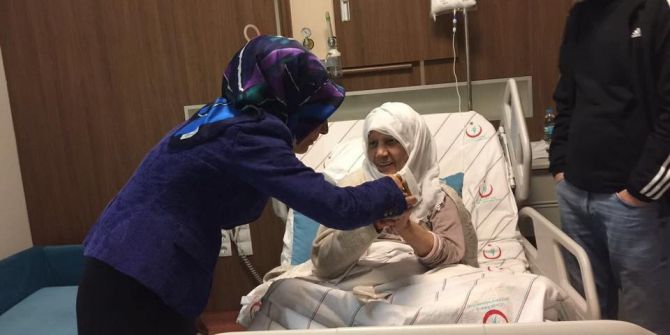 Ak Parti Siirt Teşkilatı’ndan Hasta Ziyareti